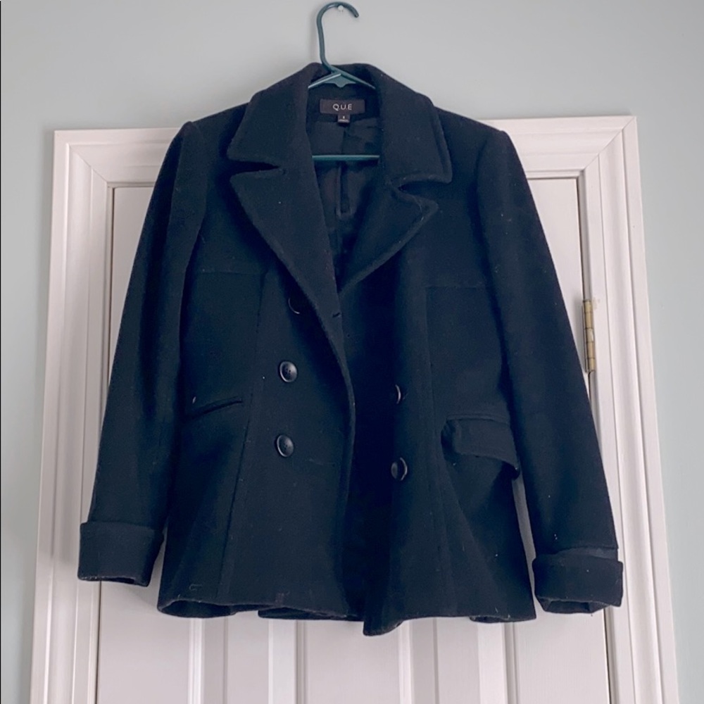 Wool pea coat
